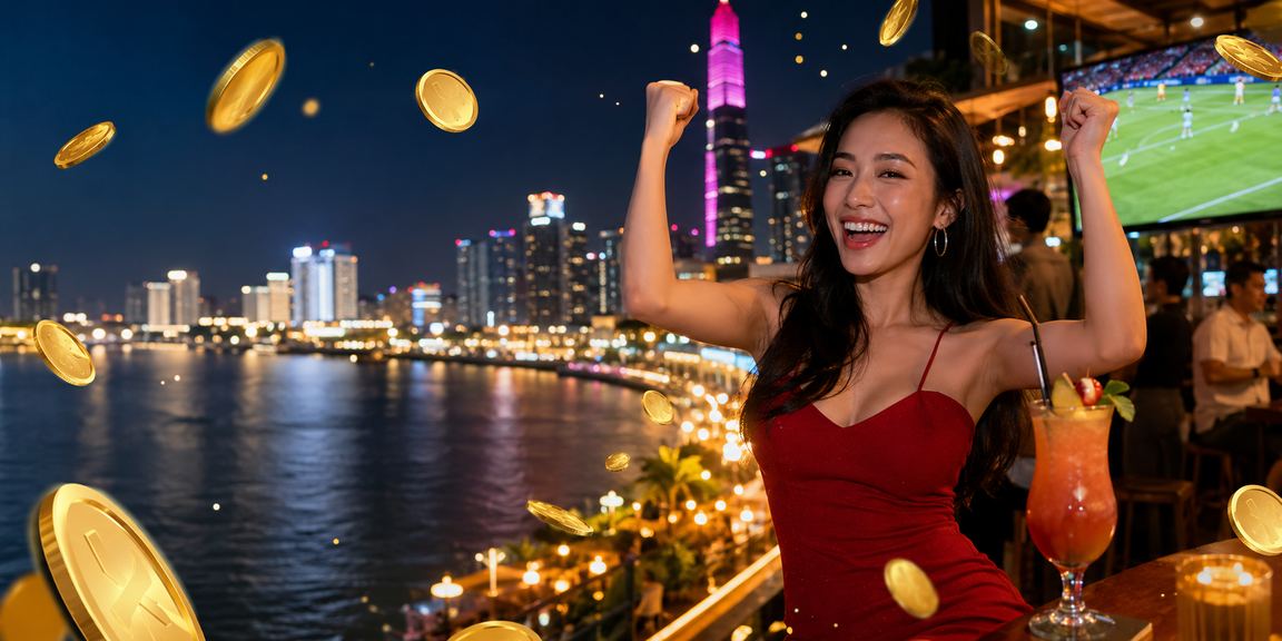 Người chơi thư giãn tại bãi biển Sài Gòn và theo dõi kết quả cá cược trực tuyến